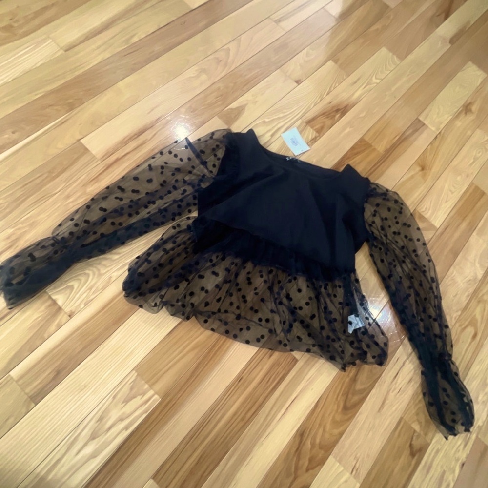 Cute Black Top